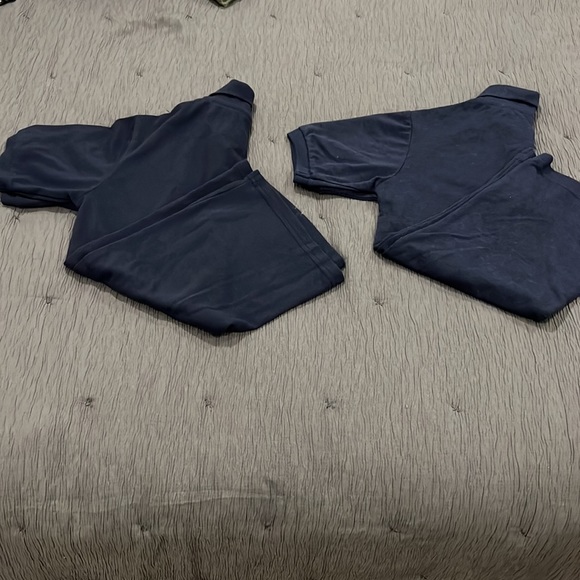 Set shirts size 12 & 14 dark blue in 9/10 condition - Picture 6 of 6